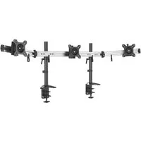 HFTEK Monitor-Halterung MP230C-N, (3-Fach Monitorarm - für 3 Bildschirme von 15 – 27 Zoll)