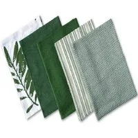 EXKLUSIV HEIMTEXTIL Geschirrtuch Küchentücher, Geschirrtücher Haushaltstücher 5er