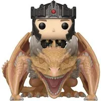 Funko Merchandise-Figur House of the Dragon POP! Rides Aegon Targaryen w/ Sunfyre 14 cm