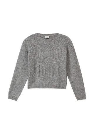 s.Oliver - Strickpullover grau - Gr. - 164