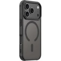 Futurea Smartphone-Hülle iPhone Hülle Schwarz MagSafe Case Frosted-Black, für iPhone 17 Air, iPhone 17 Pro, iPhone 17 Pro Max & iPhone 16