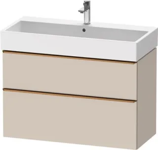 Duravit D-Neo Waschtischunterbau wandhängend Taupe Matt 984x442x625 mm - DE4374004910000 DE4374004910000