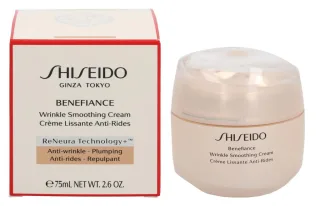 Shiseido Benefiance Wrinkle Smoothing Day Cream.