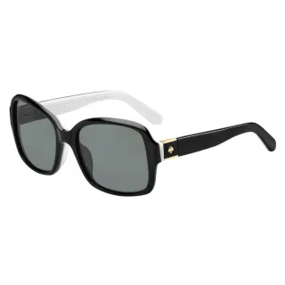 Kate Spade Annora Polarisierte Schwarze Sonnenbrille