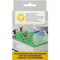 Wilton Tortenstecker Wilton Fußballdekor-Set für Torten und Kuchen, (7-tlg)