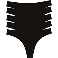 OCCULTO Tangaslip Damen Seamless Tanga 5er Pack (Model: Ravenna) (5-St)