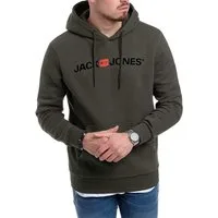 Jack & Jones Hoodie mit Kängurutasche, mit Kapuze, mit Logodruck
