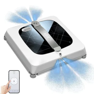 [EU Direct] ABIR WD10 Window Cleaning Robot 10000Pa Vacuum Suction Dual Roller Brush 6-Way Water Spray APP & Remote Cont