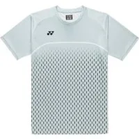 Yonex T-Shirt Practice Print 16861 (100% Polyester) 2026 silbergrau Herren
