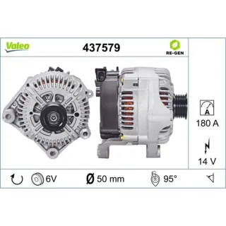 Valeo Generator  180A BMW 5er 6er 7er