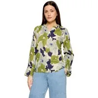 Cartoon Rüschenbluse Damen mit Muster