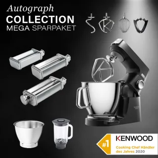 Kenwood Küchenmaschine Titanium Chef Baker XL Black KVL85.004BK -...