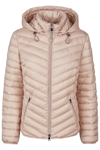 Barbara Lebek - Steppjacke Sorona mit Kapuze rouge - Gr. - 46