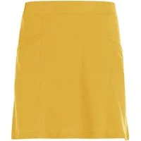 Vishes Minirock Kurzer Damen Basic-Rock Mini-Rock Baumwoll-Rock Einfarbig Schlicht Elfen, Hippie, Ethno Style