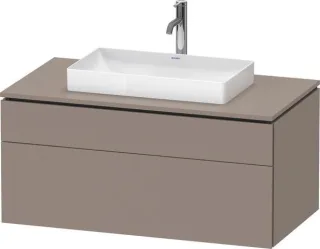 Duravit L-Cube Konsolenwaschtischunterbau wandhängend Basalt Matt 1020x550x482 mm - LC4881043430000 LC4881043430000