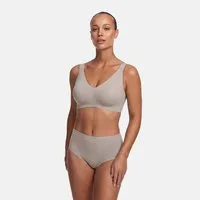 cfab (creamy fabrics) Bügelloser BH Comfort Minimizer BH-Dark Taupe-S (1-tlg)