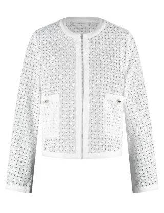 GERRY WEBER Collection - Blazer weiß - Gr. - 36