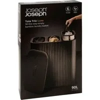 Joseph Joseph Wäschekorb Tota Trio Luxe Wäschetrennkorb 90L