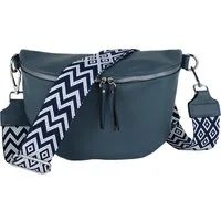 MIRROSI Bauchtasche Damen Taschen, Umhängetasche, Brusttasche, 26x18x9cm Veganes Leder (Schultertasche für jeden Anlass), Crossbody Bag, Bohemian gemusterten& verstellbaren Schulterriemen