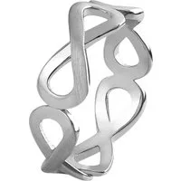 SilberDream Silberring SilberDream Unendlichkeit Ring Damen (Fingerring), Damen Ring Unendlichkeit, 60 (19,1) aus 925er Sterling Silber, Farbe:
