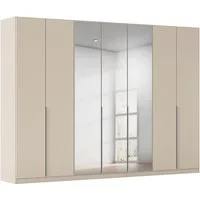 OTTO home Drehtürenschrank Kleiderschrank Schrank Garderobe AGORDO mit Dekor- oder Hochglanzfront (in zwei Griff-Farben, Breiten 91-405 cm) durchdachte Innenausstattung, in 8 Breiten und 2 Höhen MADE IN GERMANY