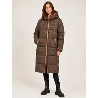 Zwillingsherz Steppmantel Oversized Steppjacke Seitentaschen