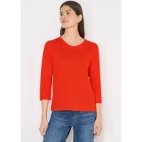 CECIL Langarmshirt aus reiner Baumwolle