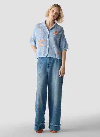 LeComte - Orange Juice puderblau - Gr. - 38