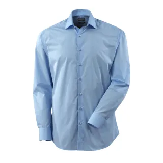 MASCOT Herren Langarmhemd FRONTLINE Hellblau 45-46 - 50631-984-71-45-46