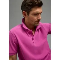 Man's World Poloshirt Kurzarm, lockere Passform, unifarben