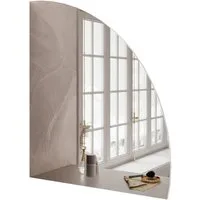 Lookway Spiegel QUINNIE Wandspiegel mit LED-Beleuchtung, Breite: 80 cm