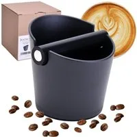JOEFREX Kaffeeservice Abklopfbehälter für Siebträger Espresso Knockbox für Kaffeesatz, Abklopfbehälter für Siebträger, Espresso Knockbox für Kaffeesatz