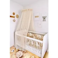 Baby Fancyroom Betthimmel Baby Fancyroom Betthimmel für Babybett Gitterbett 300x180cm Tüll, Handgefertigt, aus feinem Premium Tüll