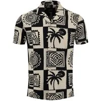 Key Largo Kurzarmhemd MSH KLBLOCK 1/2 patterned (1-tlg)