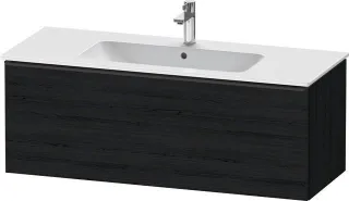 Duravit D-Neo Waschtischunterbau wandhängend Eiche Schwarz Matt 1210x462x440 mm - DE42640BD160000 DE42640BD160000