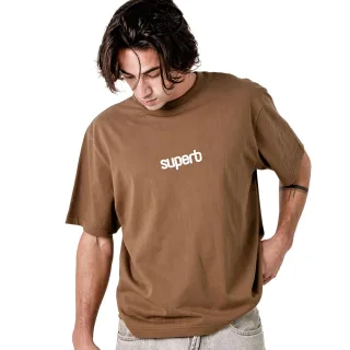 Herren Übergroßes Baumwoll-Kurzarm-T-Shirt Little Core Puffy SPRB3500