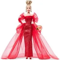 Barbie Anziehpuppe Barbie Signature Puppe blond JBJ17 80 Jahre Mattel Sammelpuppe