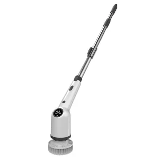 Tevorex Electric Cleaning Brush Spin Scrubber 9 Replacement Brush Heads,3 Adjustable Sizes,Dual Speeds,Lightweight USB H