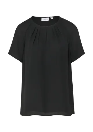 comma - Bluse schwarz - Gr. - 38