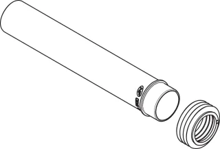 Hansgrohe Adapter 45x280 für Spülrohr GS iFrame,87098000 87098000