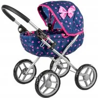 Kinderplay Dolls & Strollers Puppenwagen Puppenwagen Gondel – Leicht & faltbar – Rollenspiel für Kinder