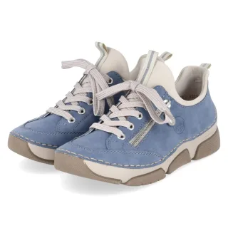 Rieker Sneaker - Gr. 36 - Blau - Textil & Synthetik