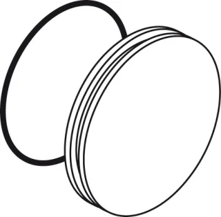 Ideal Standard Kappe mit O-Ring, Chrom A861124AA