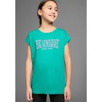 KIDSWORLD T-Shirt Be unique - right now kurzärmelig, bedruckt, Rundhalsausschnitt