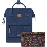 CABAIA Rucksack Recycled Velvet Backpack (Set, 3-tlg)
