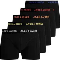 Jack & Jones Trunk 5er Pack Jacblack Friday Trunks (5-St) mit umlaufendem Markenschriftzug am Bund