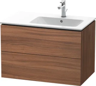 Duravit L-Cube Waschtischunterbau wandhängend Nussbaum Matt 820x481x550 mm - LC629207979 LC629207979
