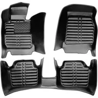fussmattenprofi.com Auto-Fußmatte 5D Premium Auto Fussmatten für BMW 3 (F30/F31) 2012-2019 (1 St), für BMW BMW 3