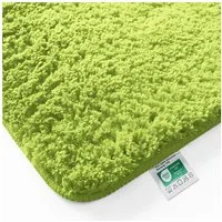 Kubus Badematte Karat Rechteckig, Badteppich, Extrem weicher & dichter Hochflor, Höhe 30 mm, rutschhemmende Latexbeschichtung, Polyester, Polyester, Waschmaschinenfest