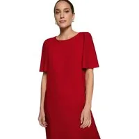 Zero Jerseykleid Damen kurzarm Material.